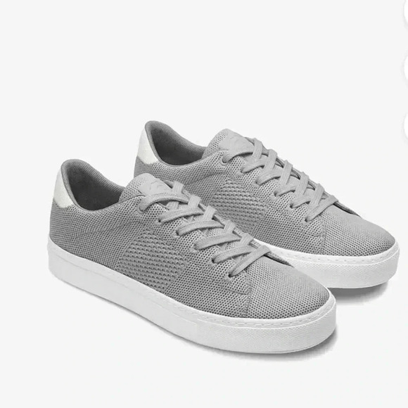 GREATS The Royale Knit Sneakers in Grey/White Size 13 - Picture 4 of 7
